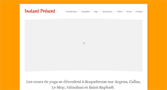 Desktop Screenshot of instantpresent.fr